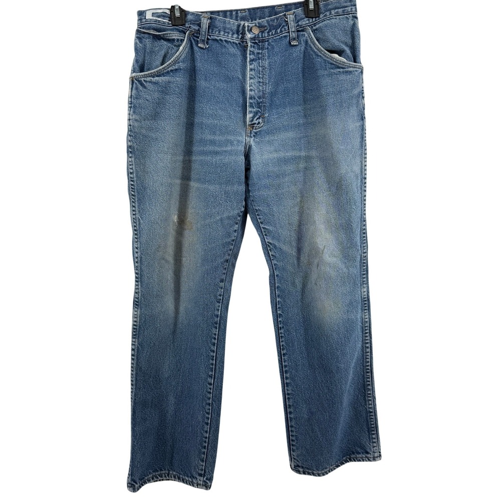 Bulwark FR Jeans Mens 36x30 Blue Denim Flame Resistant CAT 2 Work Pants PEJ2DD1